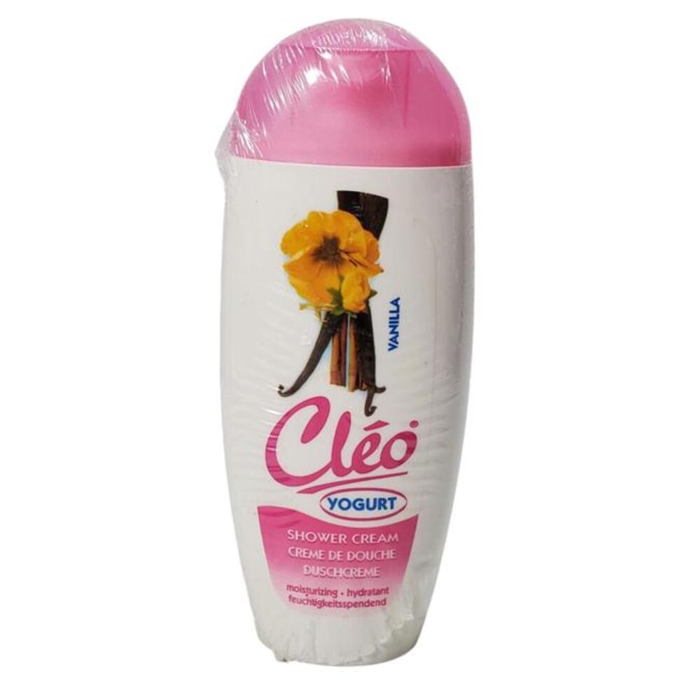 Cleo Yogurt Shower Cream Vanilla 8.4 fl oz 250 ml DISCONTINUED HTF SEALED